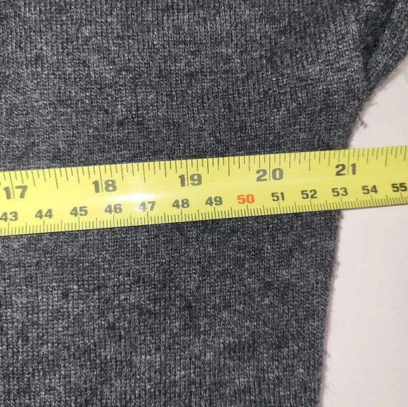 Madewell Colorblock Gray Tan Lilac Merino Alpaca Wool Blend Size Small - Picture 3 of 5